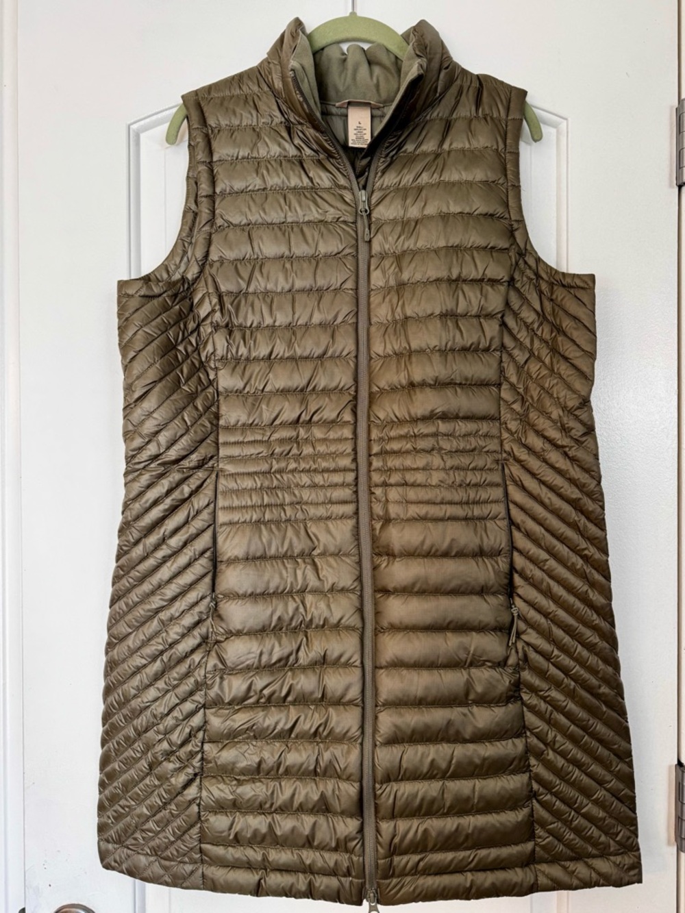 Down Right Long Vest